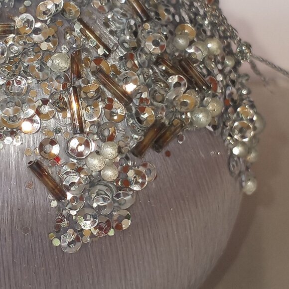 Lux Christmas balls - silver - Picture 10 of 14